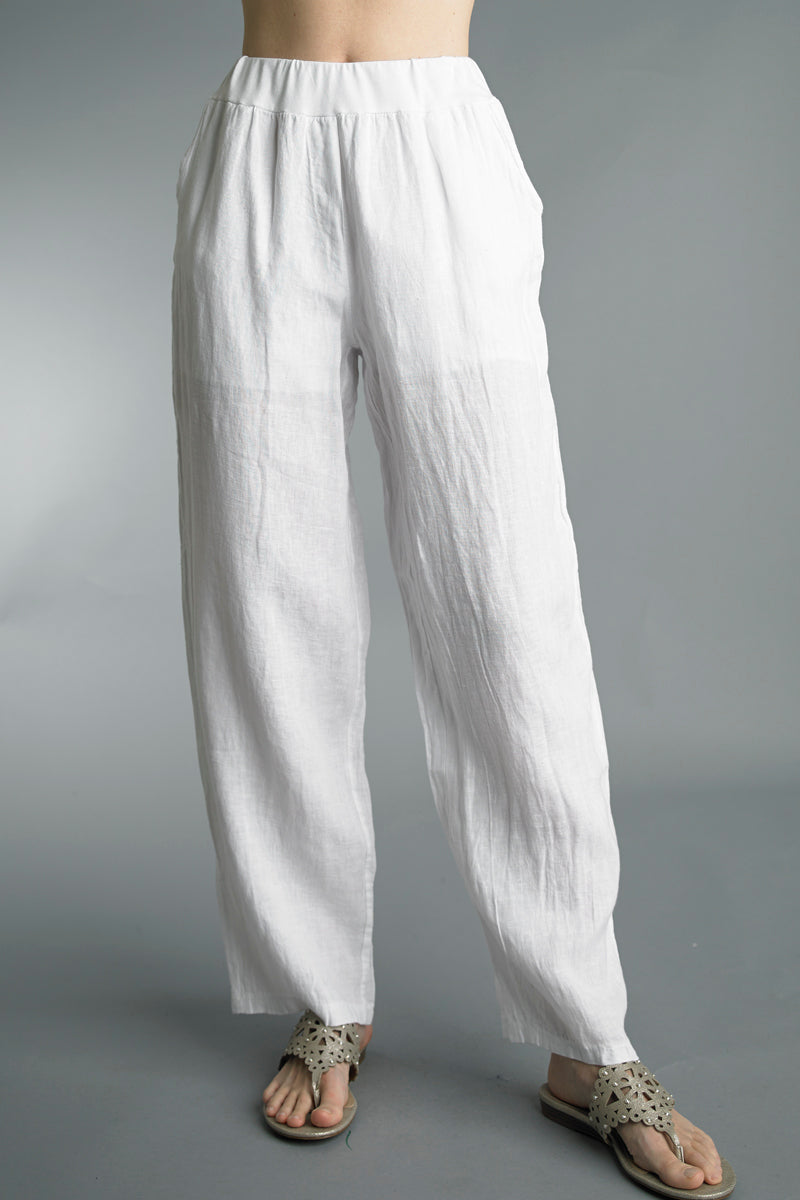 Wide Leg Linen Pants