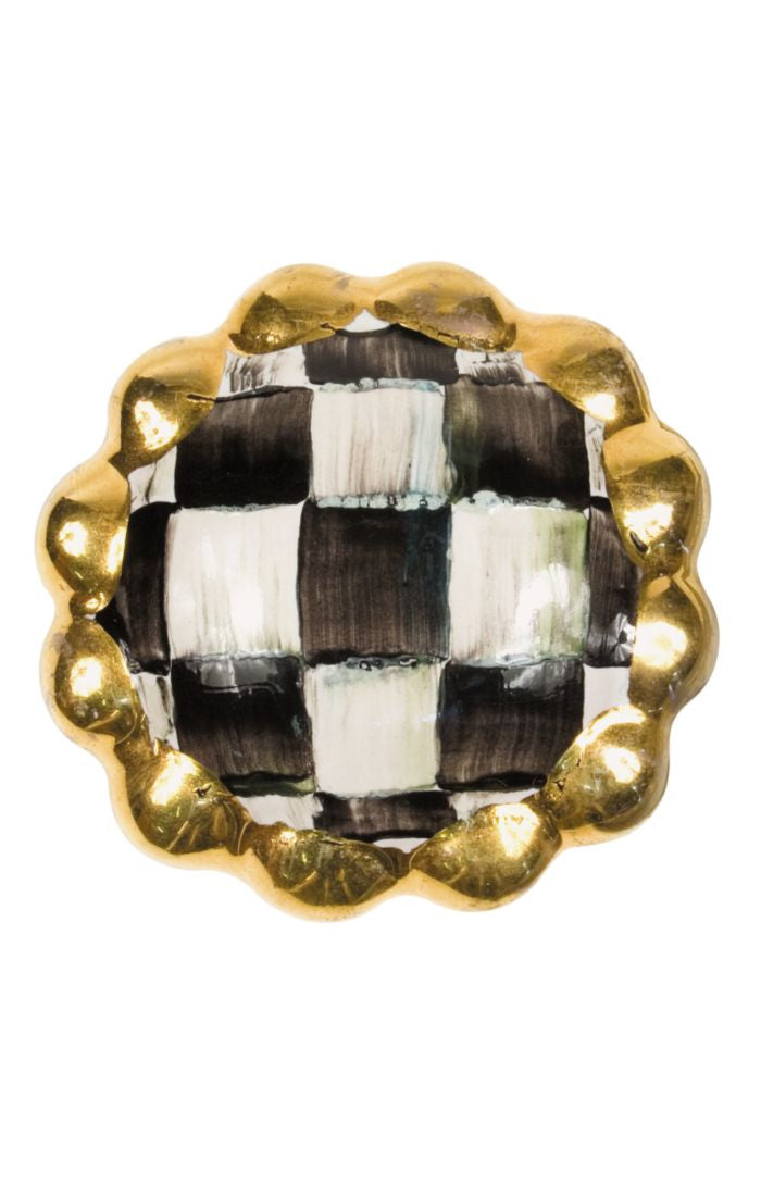 Courtly Check Round Knob