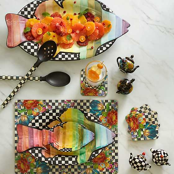 Courtly Check Spoon - Black